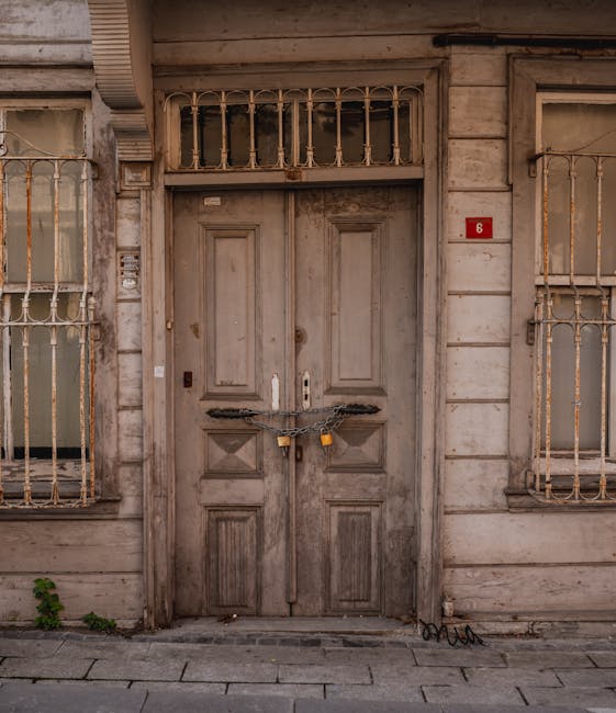 A modern minimalist fashion showcase featuring neutral tones and architectural silhouettes